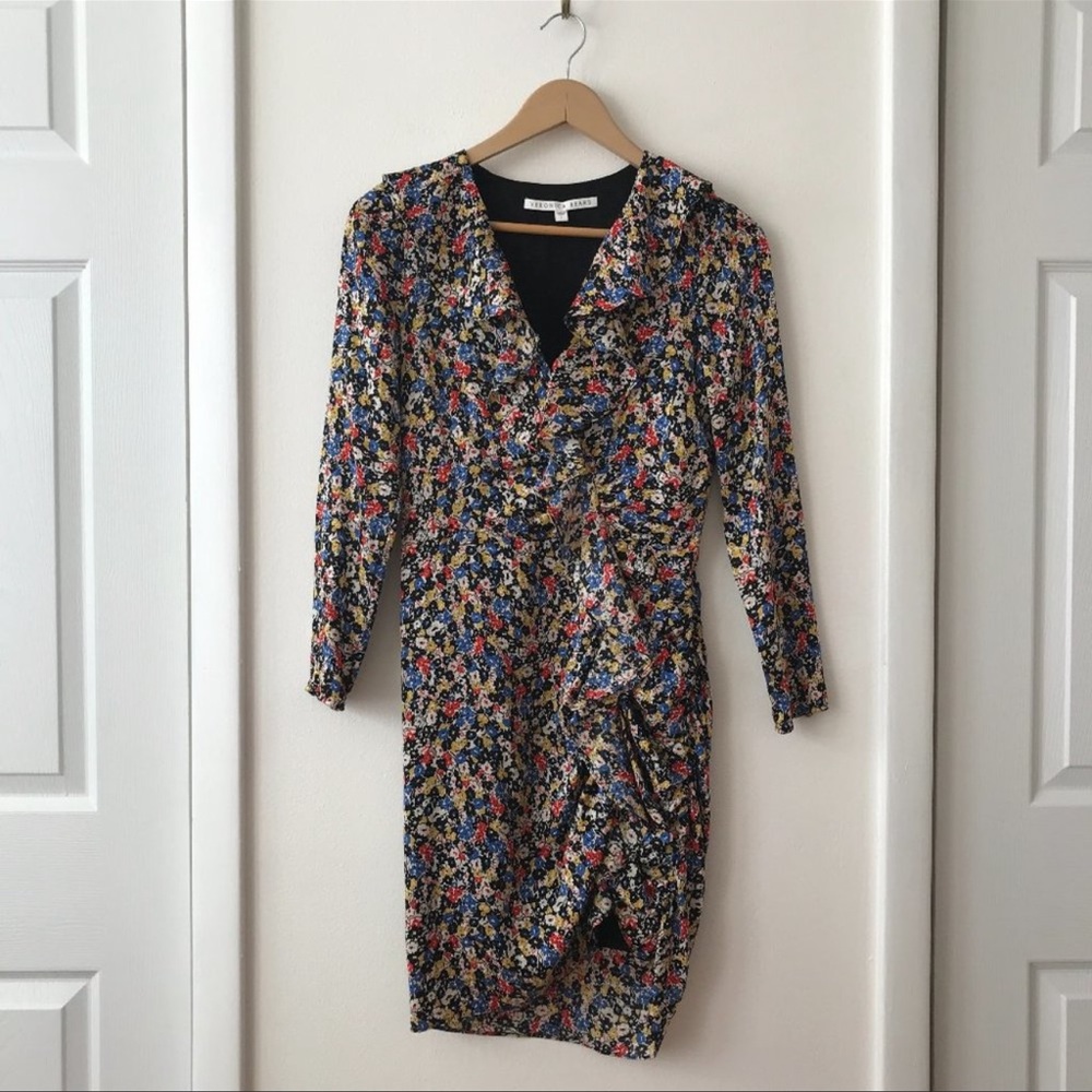 - Veronica Beard -Minna Floral Silk Mini Dress(2) - Picture 7 of 7